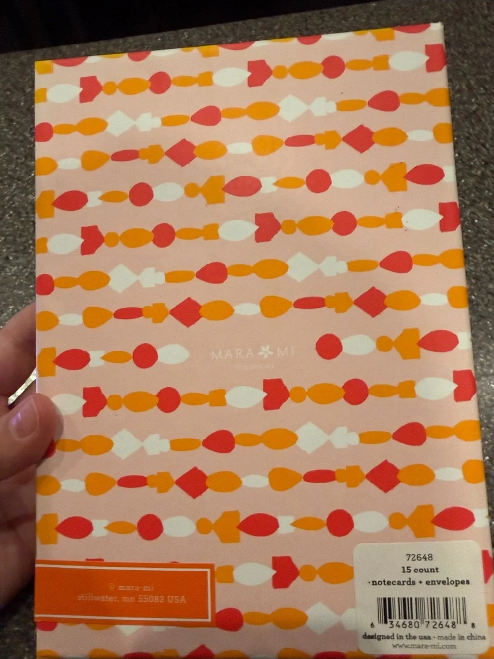 Mara Mi orange floral